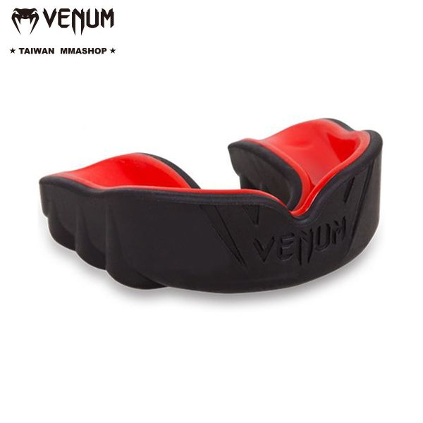 VENUM 二層護齒-黑紅 護齒,VENUM, 護具,牙齒保護,牙套,MOUTHGUARD,對打用具,運動防護