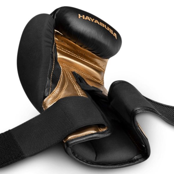 HAYABUSA T3拳套-黑金 拳擊手套,拳套推薦,HAYABUSA,新手拳套,高保護性拳套,拳套挑選