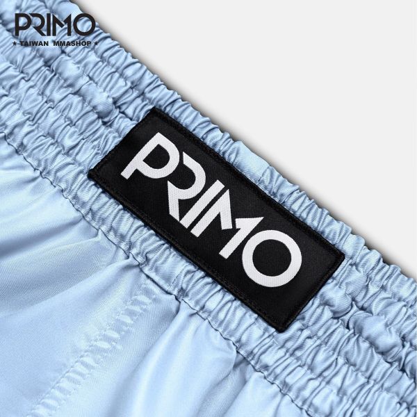 PRIMO ALTA 泰拳褲-淺藍 泰拳褲,泰拳褲推薦,PRIMO泰拳褲,古川小夫,格鬥運動用品,泰拳,拳擊,運動短褲