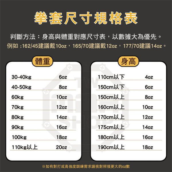 TOP KING 手心牛皮拳套-藍 