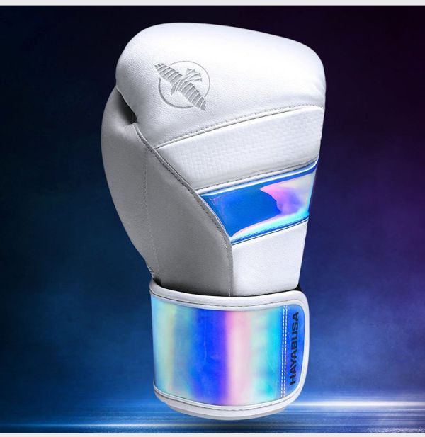 HAYABUSA T3拳套-白彩虹 拳擊手套,拳套推薦,HAYABUSA,新手拳套,高保護性拳套,拳套挑選