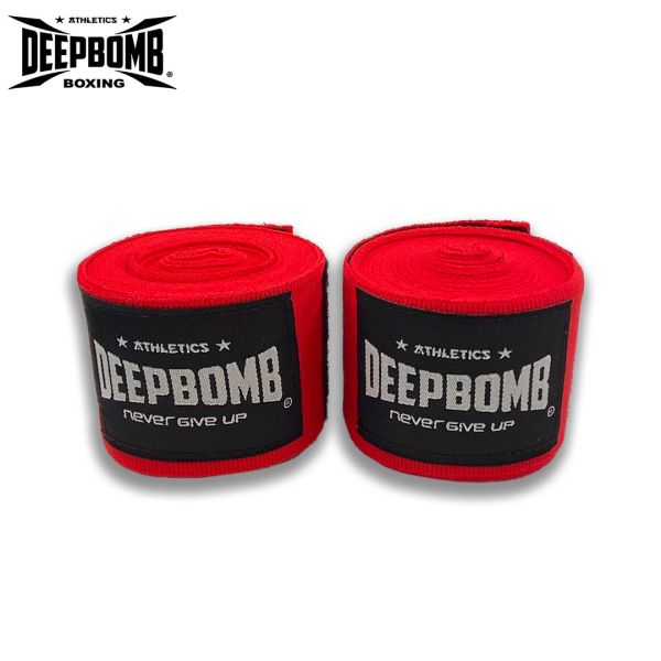 DEEPBOMB手綁帶-紅 手綁帶,拳擊,手綁帶挑選,拳擊手綁帶選擇,手綁帶使用方法,手綁帶長度,手綁帶微彈,好用手綁帶,手綁帶推薦,泰拳手綁帶,運動護具,手部保護,手腕保護