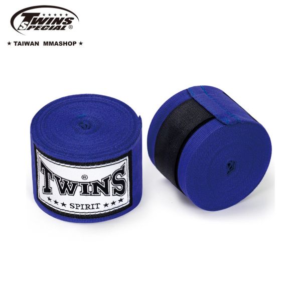 TWINS微彈手綁帶-藍 手綁帶挑選,拳擊手綁帶,手綁帶推薦,手綁帶差異,護具,拳擊,泰拳,手綁帶,運動防護,HAND WRAPS