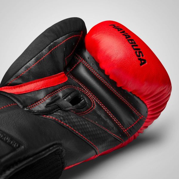 HAYABUSA T3拳套-紅黑 拳擊手套,拳套推薦,HAYABUSA,新手拳套,高保護性拳套,拳套挑選