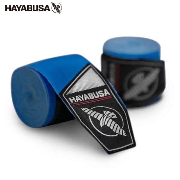 HAYABUSA素色手綁帶4.5M-藍 手綁帶推薦,手綁帶,拳擊手綁帶,泰國手綁帶,手部支撐,運動保護