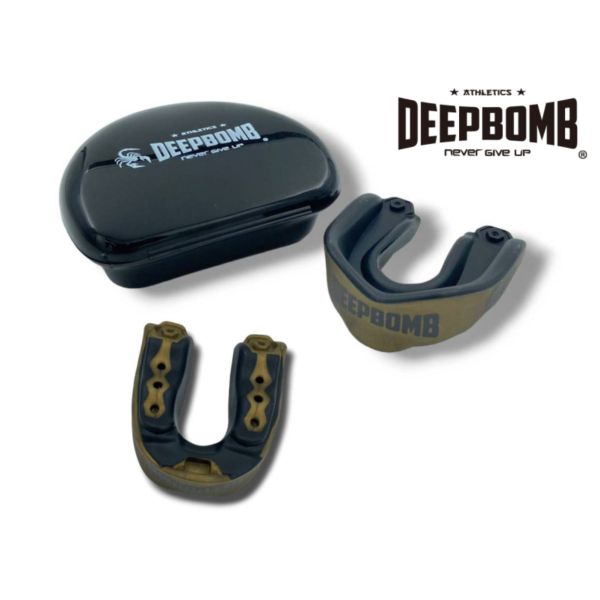 DEEPBOMB Mouthguard-gold/black 