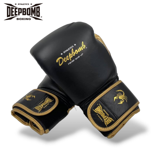 DEEPBOMB Lightning Boxing Gloves-black/gold 