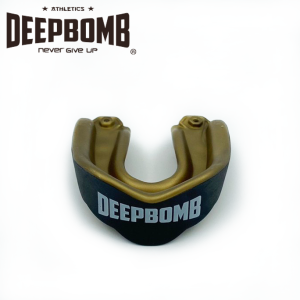 DEEPBOMB Mouthguard-black/gold 