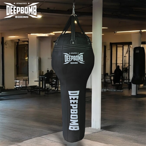 DEEPBOMB Punching Bag-Specially Designed Shape DEEPBOMB, BOXING, MUAY THAI, TRAINING, GYM SETTING, PUNCHING BAG, SAND BAG, HEAVY BAG
