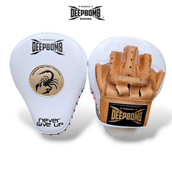DEEPBOMB Focus Mitts-white 