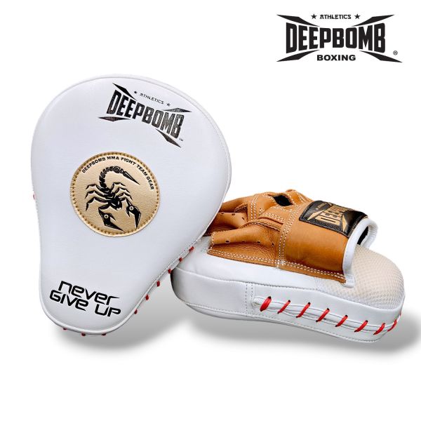 DEEPBOMB Focus Mitts-white 