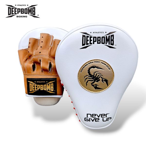 DEEPBOMB Focus Mitts-white 