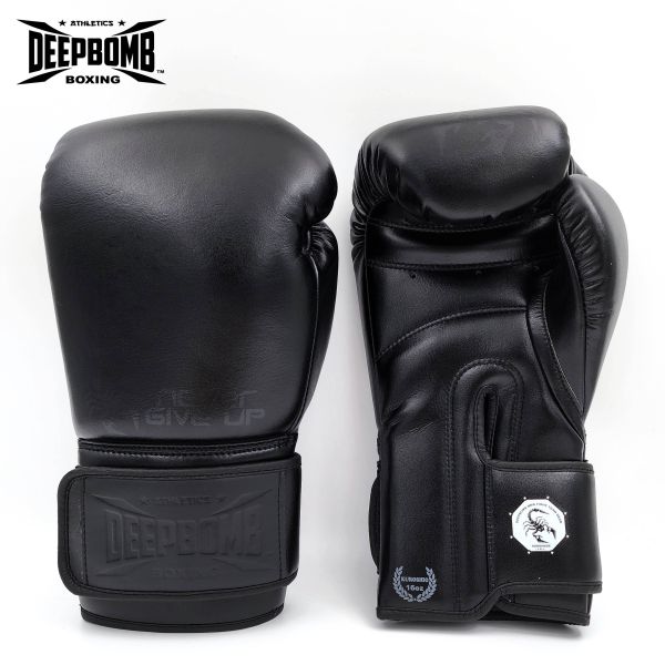 DEEPBOMB Kuroshio boxing gloves - black DEEPBOMB,boxing gloves,boxing gear,DEEPBOMB Kuroshio,Black Boxing Gloves,High-Quality Combat Gear,Premium Boxing Gloves,Durable Training Gloves,Top-Quality Leather Gloves,Professional Boxing Equipment