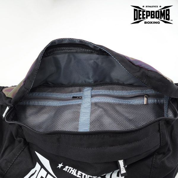 DEEPBOMB Multifunctional Large Waist/Chest Bag DEEPBOMB, waist bag, chest bag, outdoor activities, large capacity, water-resistant, reflective, boxing gloves, multifunction