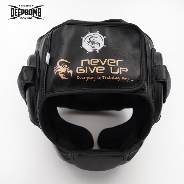 DEEPBOMB Head Guard-black/gold 