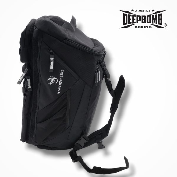 DEEPBOMB Large Capacity Training Equipment Backpack DEEPBOMB, large capacity backpack, training gear backpack, waterproof fabric, built-in rain cover, training companion, storage pockets