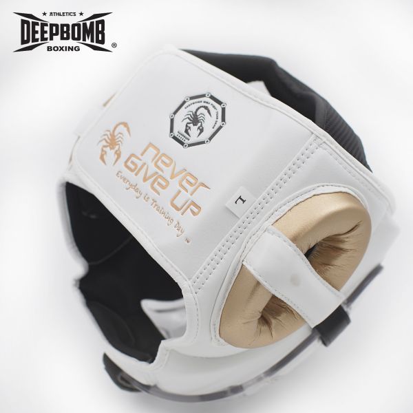 DEEPBOMB Face Shield Head Guard-white 