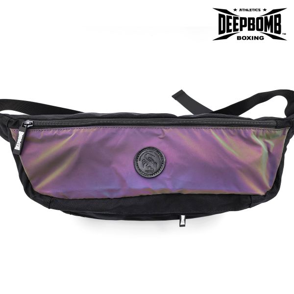 DEEPBOMB Multifunctional Large Waist/Chest Bag DEEPBOMB, waist bag, chest bag, outdoor activities, large capacity, water-resistant, reflective, boxing gloves, multifunction