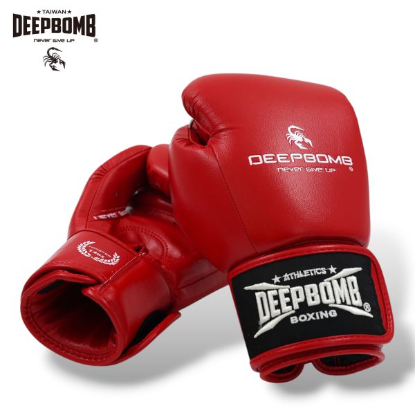 DEEPBOMB New Hipster Boxing Gloves-Red boxing gloves, boxing, Mauy Thai, sport