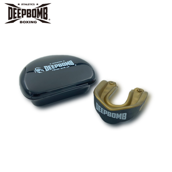 DEEPBOMB Mouthguard-black/gold 