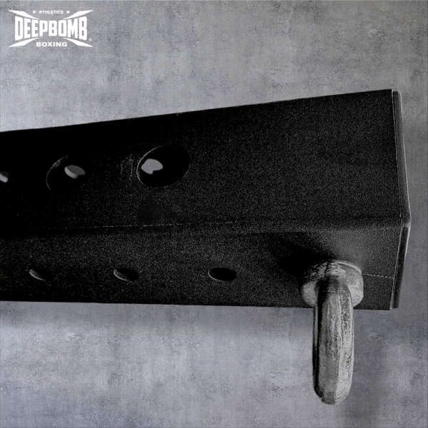 DEEPBOMB Multi-Functional Wall-Mounted Punching Bag Rack 