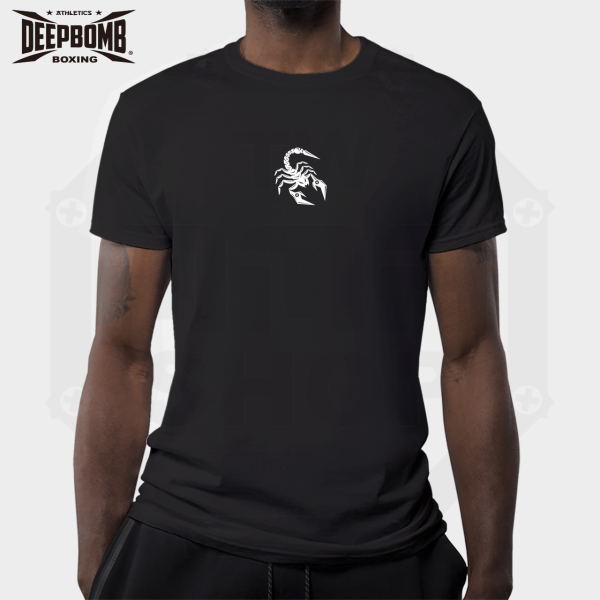 DEEPBOMB Scorpion Logo T-Shirt-black 