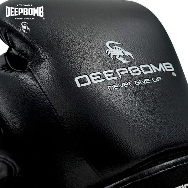 DEEPBOMB New Hipster Boxing Gloves-Black boxing gloves, boxing, Mauy Thai, sport