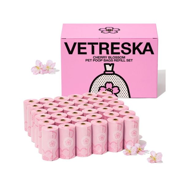 【Vetreska未卡】拾便器套裝/撿便器/撿便袋/環保/櫻花粉/咖啡色 撿便器,撿便袋,補充包,環保,櫻花粉,咖啡豆,撿大便,垃圾袋,寵物用品,寵物撿便袋,拾便袋,拾便器