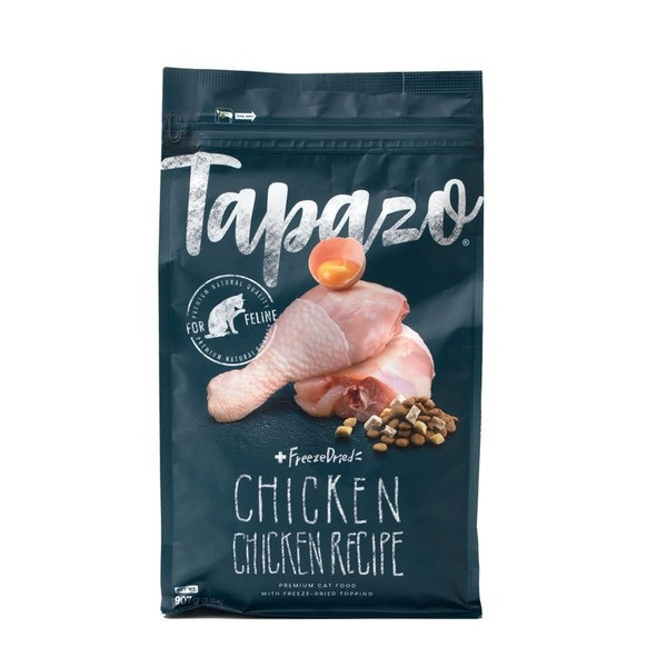 【Tapazo特百滋】凍乾填心糧/貓飼料/成貓低敏雞肉配方/2磅/6磅/13磅 Tapazo,特百滋,凍乾,貓凍乾,寵物凍乾,寵物飼料,貓飼料,乾糧,貓乾糧,雞肉凍乾,凍乾推薦,飼料推薦,寵物凍乾推薦,寵物飼料推薦,特百滋評價,特百滋心得,熟齡貓,低敏,雞肉,挑食貓,寵物挑食,羊肉,火雞肉,成貓,幼貓