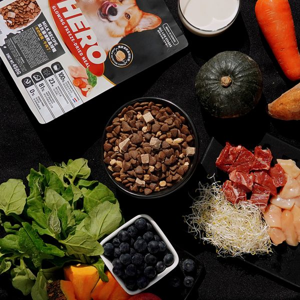 【HeroMama】益生菌凍乾晶球糧-犬用 HeroMama,寵物飼料,益生菌,晶球糧,寵物糧食,寵糧,寵物飼料推薦,寵糧推薦,狗飼料推薦,凍乾,凍乾推薦,狗凍乾,挑食狗飼料推薦,挑食狗凍乾推薦,