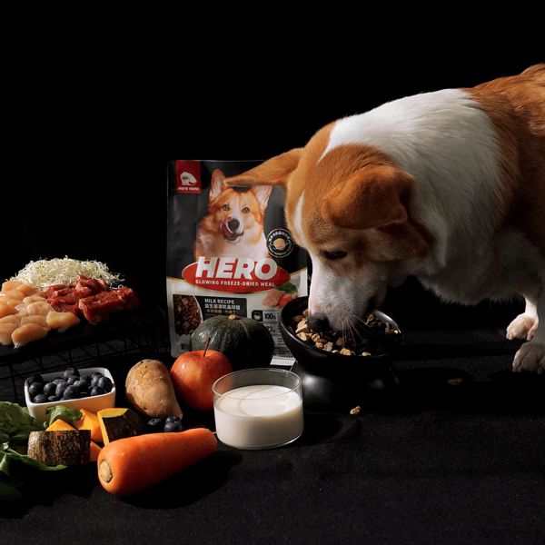 【HeroMama】益生菌凍乾晶球糧-犬用 HeroMama,寵物飼料,益生菌,晶球糧,寵物糧食,寵糧,寵物飼料推薦,寵糧推薦,狗飼料推薦,凍乾,凍乾推薦,狗凍乾,挑食狗飼料推薦,挑食狗凍乾推薦,