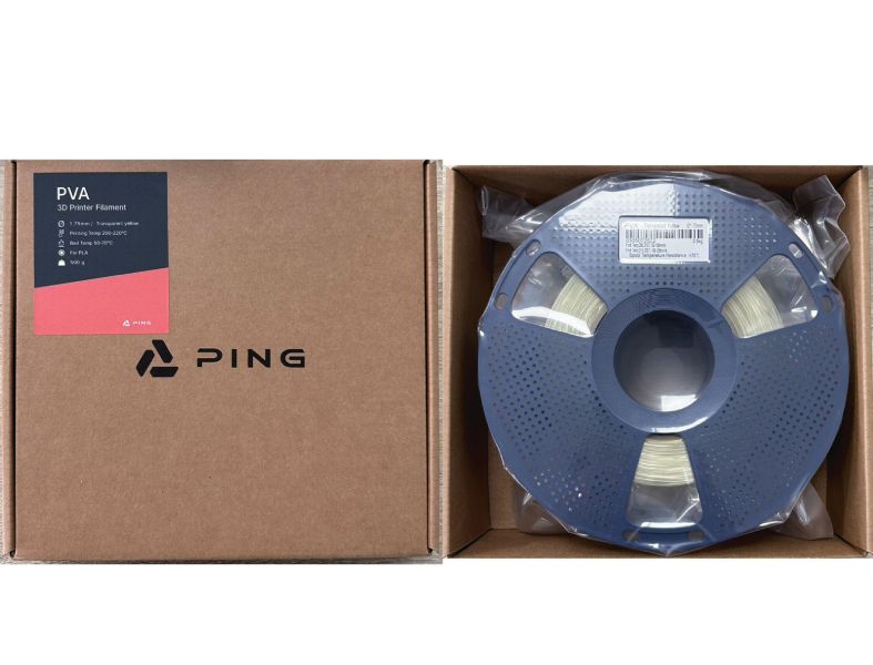 [PING] PVA耗材-透明黃-0.5kg 