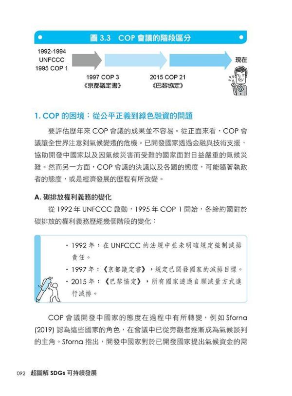 【超圖解SDGs可持續發展-面向未來的實踐之道】 超圖解SDGs可持續發展-面向未來的實踐之道,重要國際官方文件、社會與人權議題、聯合國氣候變化大會,聯合國SDGs,財經,商管,統計,管理