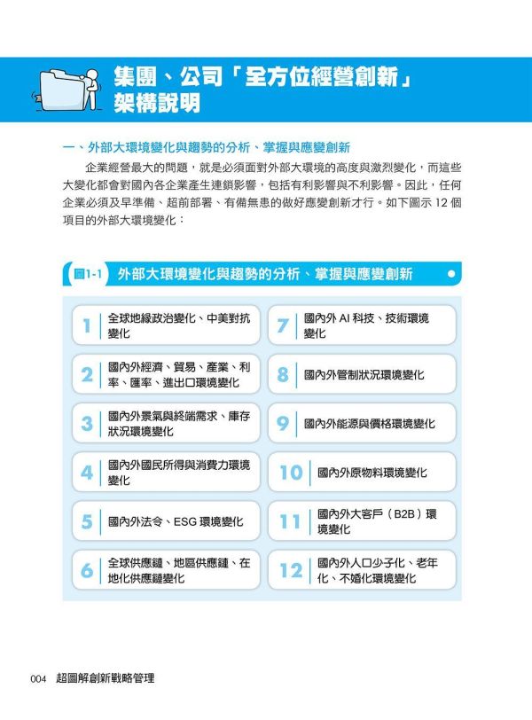 【超圖解創新戰略管理】 超圖解創新戰略管理,財經,商管,統計,管理品牌年輕化,五南圖書,超圖解系列,品牌年輕化,企業內部教育訓練,公司組織能力