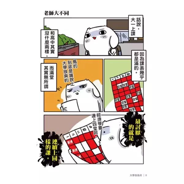 【大學微微疼2】 大學微微疼2,網路漫畫作者,時報,微疼,大學生活,
