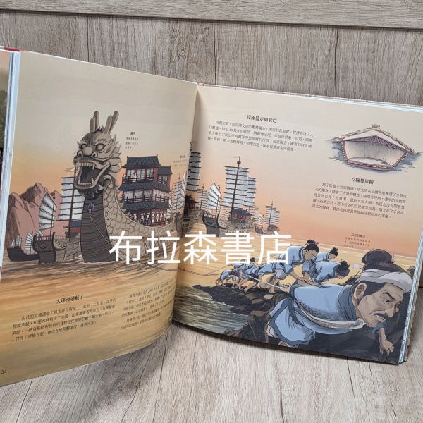 【用全景地圖學中國史】(上+下冊) 用全景地圖學中國史,全景圖,插圖,中國歷史,地圖,歷史,五南圖書,人文,地理,