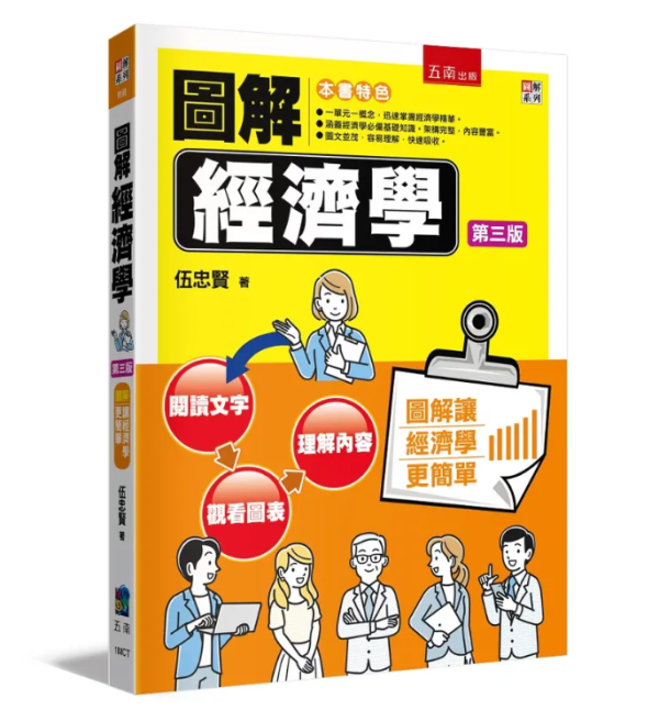 【圖解經濟學】 圖解經濟學,圖解系列,五南圖書,國家考試用書,高普考,企業用書,財經,商管,統計,財經,經濟學