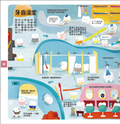 【歡迎光臨牙齒王國！】 歡迎光臨牙齒王國,牙醫,健康教育,保健,教育,玩具書,操作書,翻翻書,幼兒教育,
