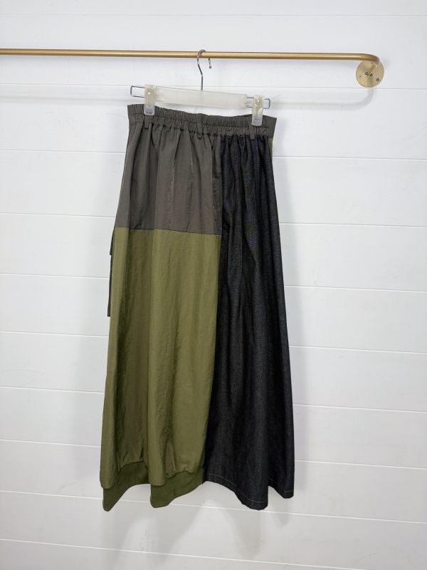 蝴蝶之鑰拼接造型裙 