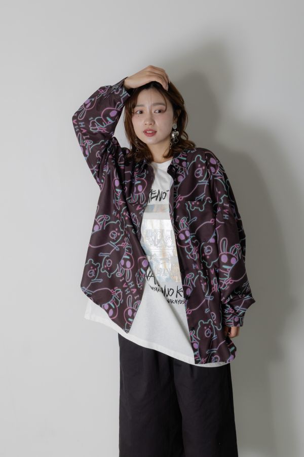 熊兔子體操時間襯衫 