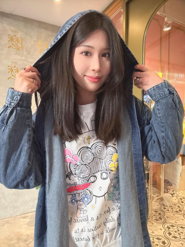 關於長胖的貓連帽襯衫 