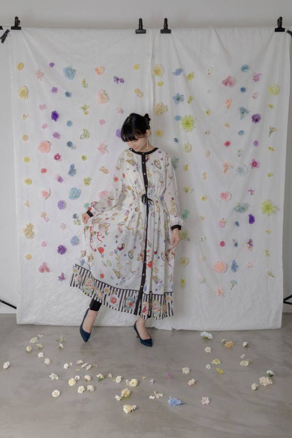 優雅晨光襯衫洋裝 