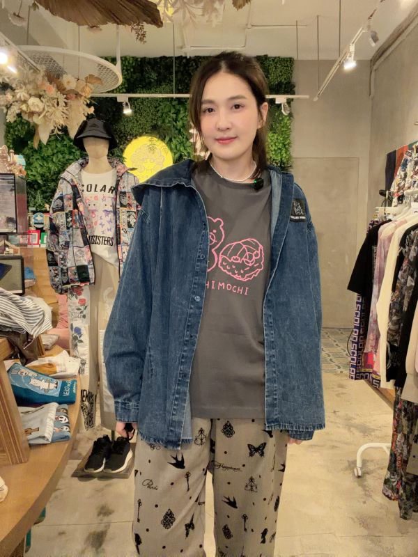 關於長胖的貓連帽襯衫 