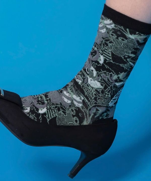滿級塗鴉襪 