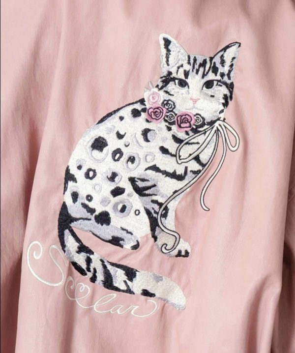 小豹貓皮革夾克外套 