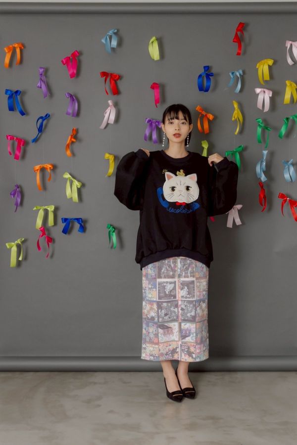 請打給我！貓咪說上衣 