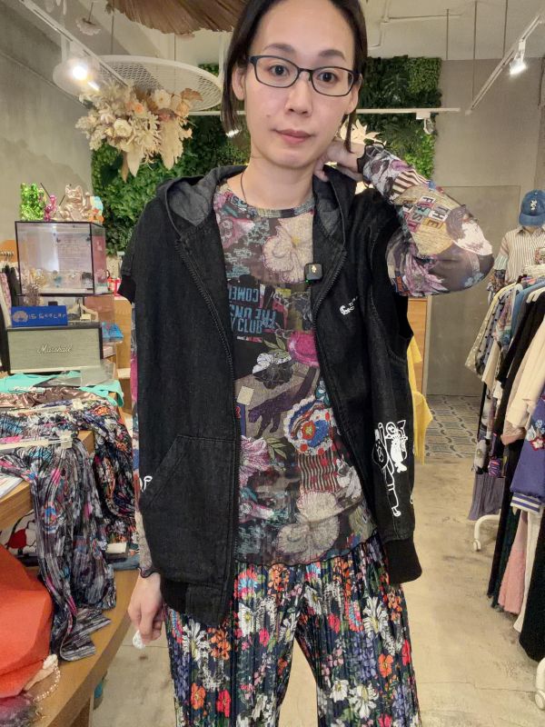 愛心狗/塗鴉貓/美式蝴蝶內搭衣 