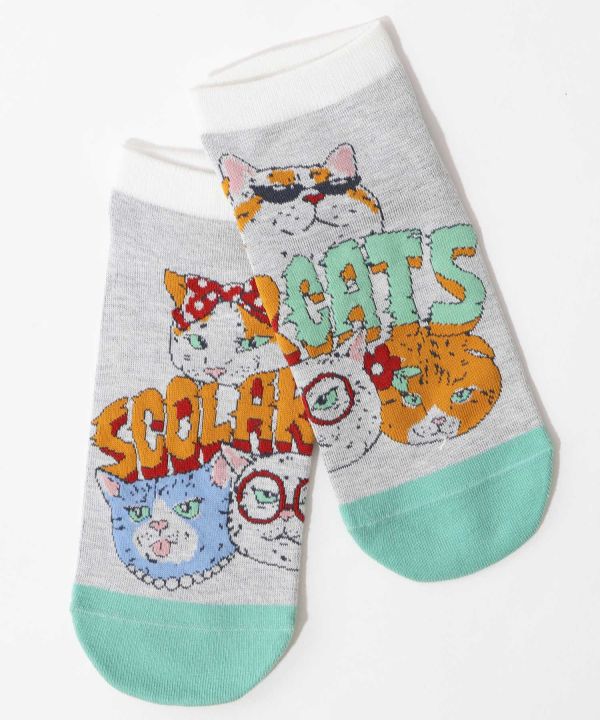 貓貓短襪 