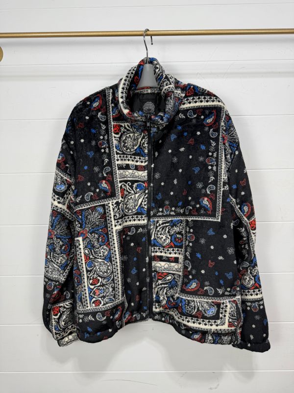 海洋變形蟲法蘭絨外套 