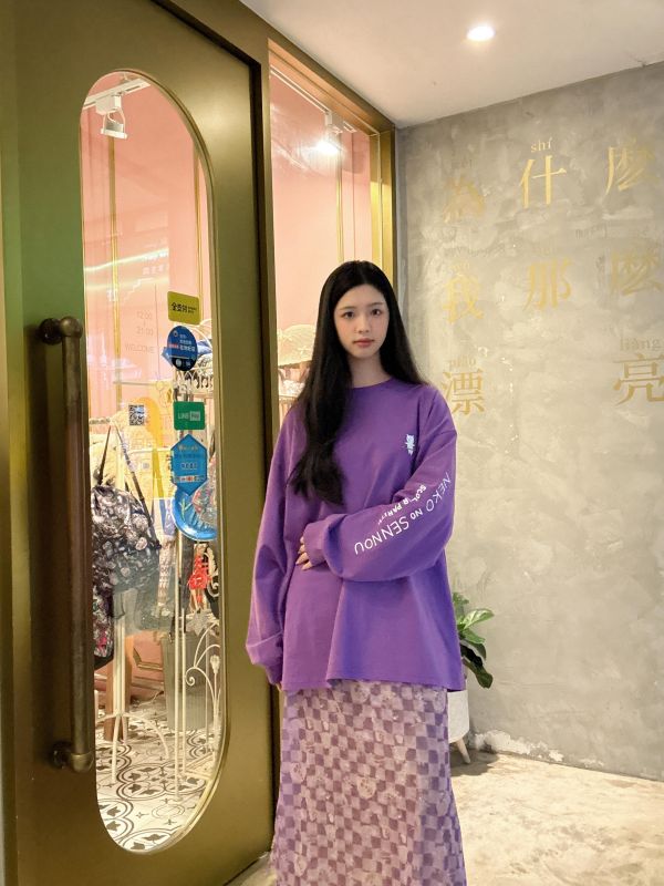 雙面穿-蘑菇方格泡泡裙 